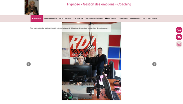Hypnose, sophrologie, méditation, gestion des émotion, coaching
