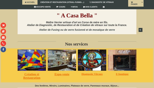Site  A CASA BELLA