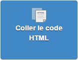 Coller le code HTML newletters