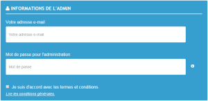 infos sur l'admin forum