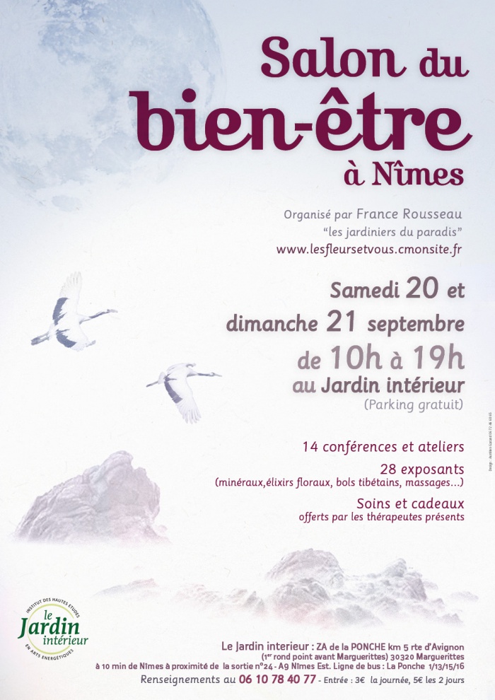 Salon du Bien-être : 20 et 21 septembre 2014